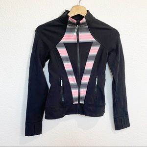 Ivivva by Lululemon- Perfect Your Practice Girls Zip Up Jacket Size 10